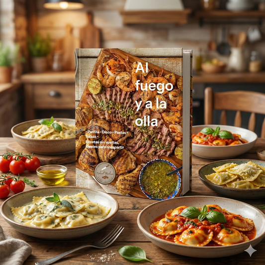 "Al Fuego y a la Olla" + 5 Recetarios de REGALO!