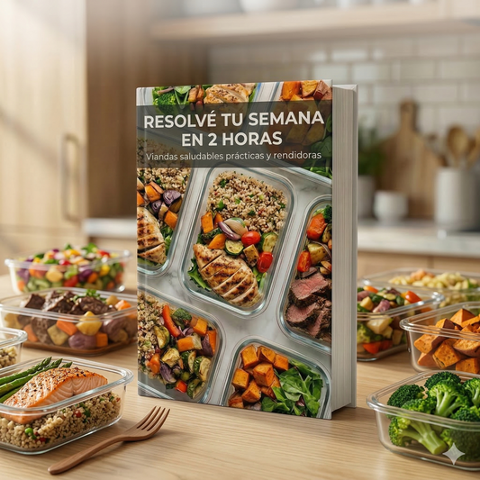 VIANDAS SALUDABLES PARA TODA LA SEMANA + 6 BONUS GRATIS!