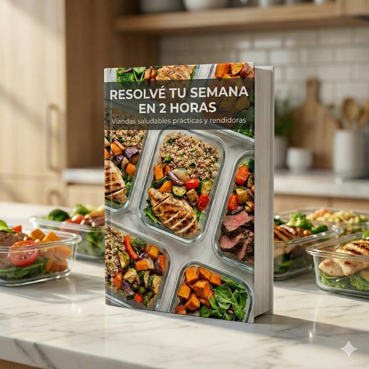 VIANDAS SALUDABLES PARA TODA LA SEMANA + 6 BONUS GRATIS!